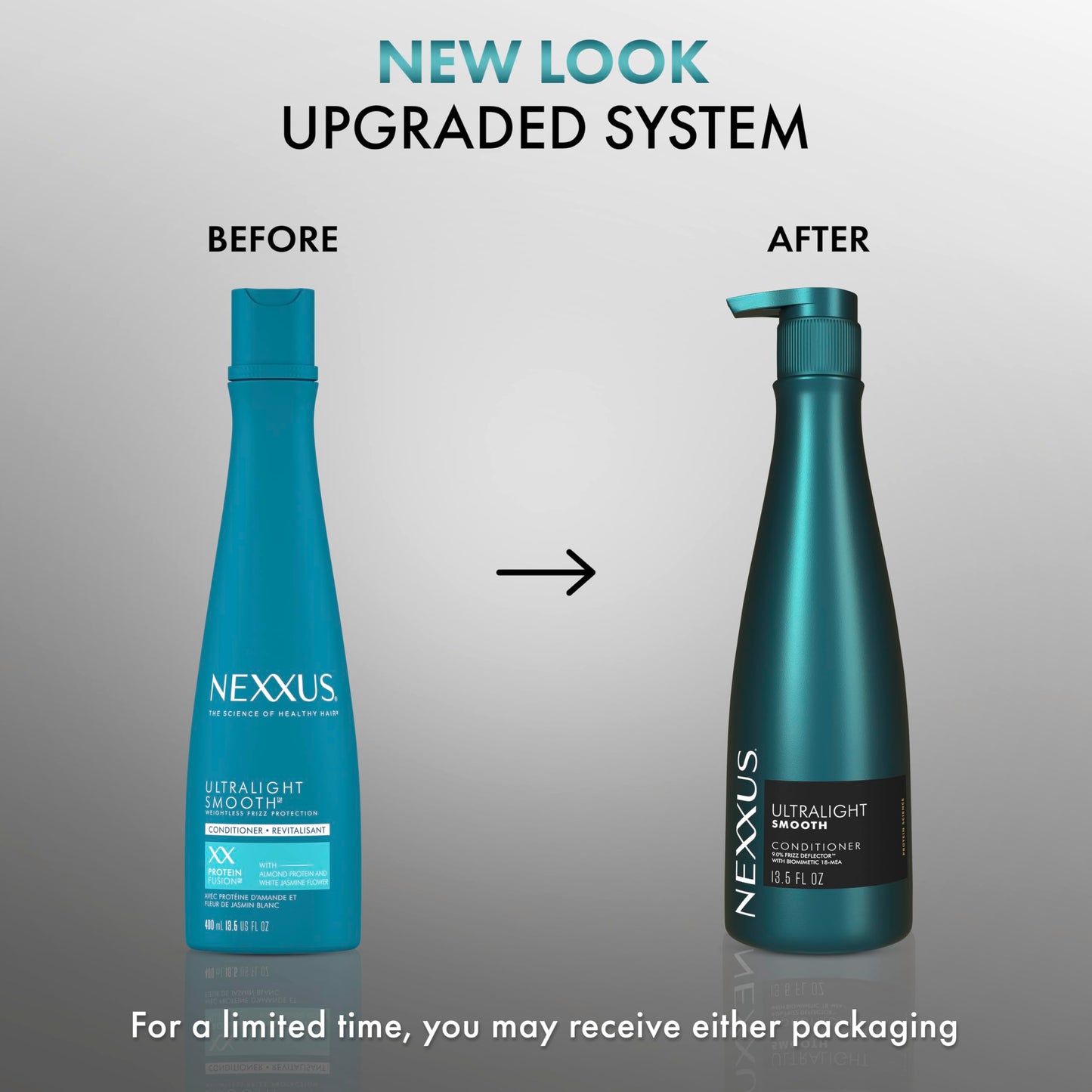 Nexxus Ultralight Smooth Conditioner Weightless for Dry and Frizzy Hair Smooth Hair Treatment to Block Out Frizz Against Humidity 13.5 oz Beauty & Personal Care Nexxus