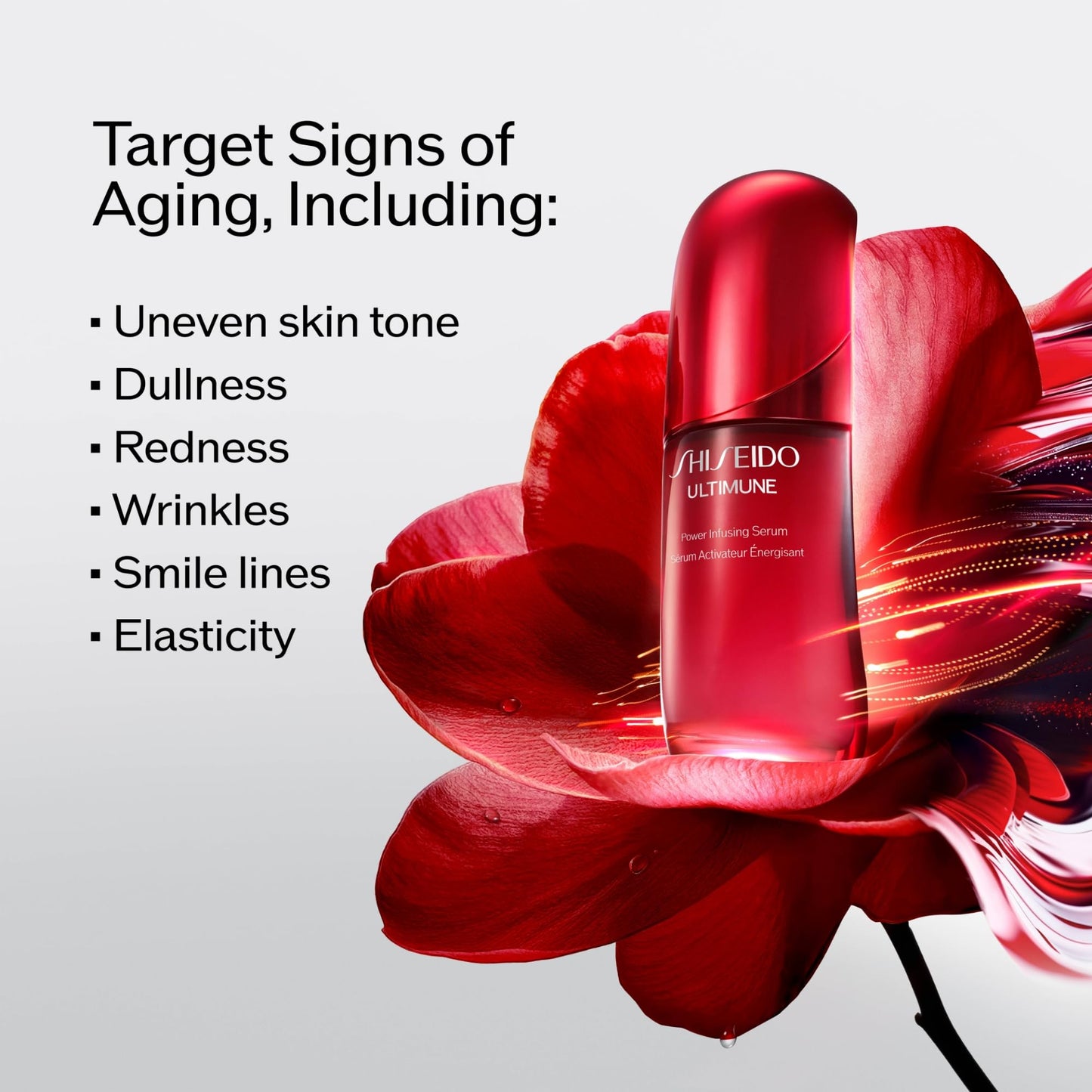 Shiseido Ultimune Power Infusing Serum - 1.6 oz - Breakthrough Lightweight Face Serum - Boosts Radiance & Improves Visible Signs of Aging - All Skin Beauty & Personal Care Shiseido
