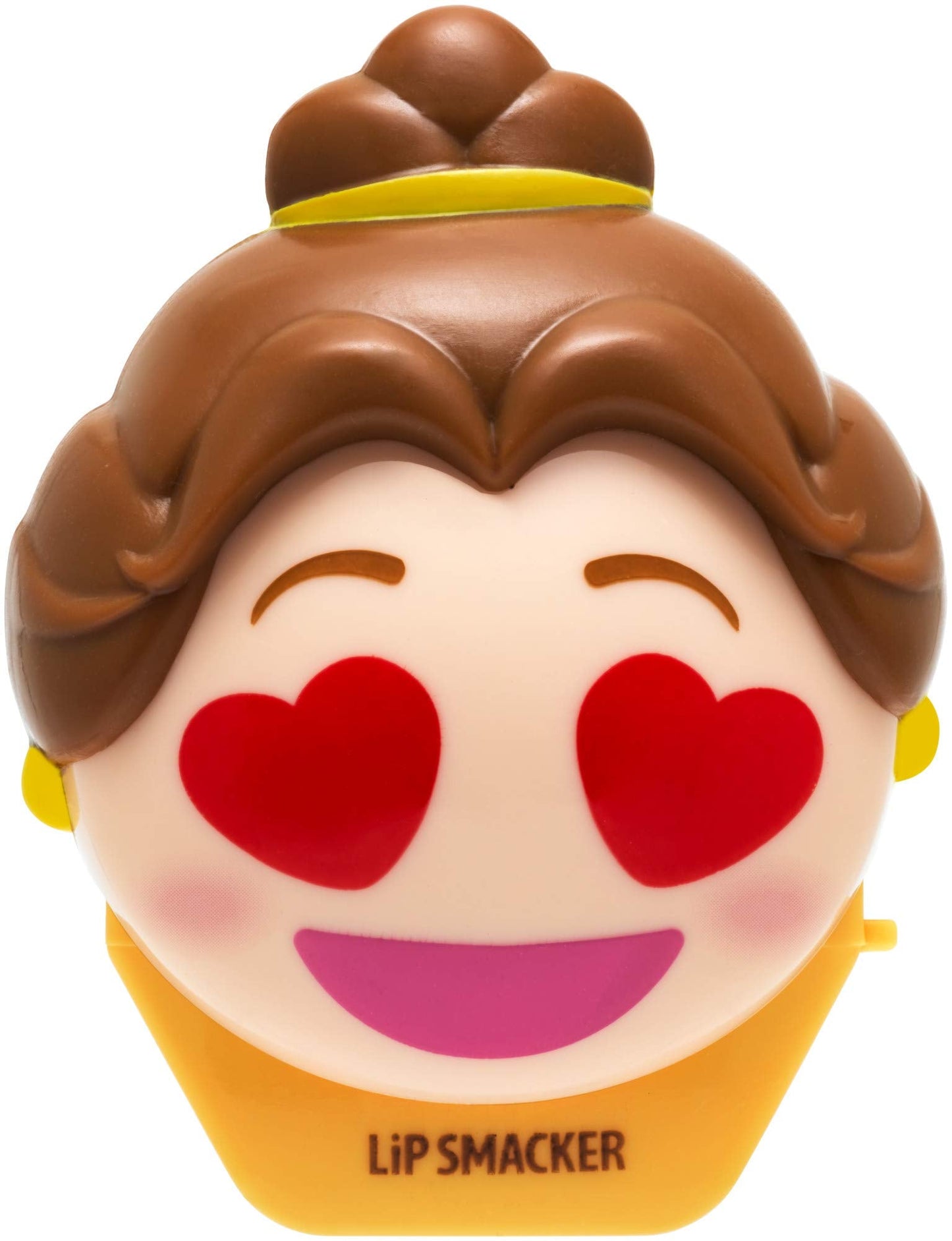 Lip Smacker Disney Beauty And The Beast Belle Emoji Flavored Lip Balm, Belle, Last Rose Petal, Clear, For Kids Beauty & Personal Care Lip Smacker