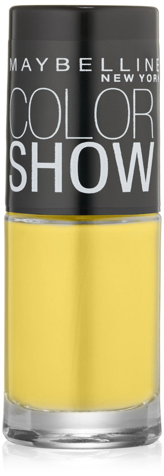Maybelline New York Color Show Nail Lacquer, Fierce 'N Tangy, 0.23 Fluid Ounce