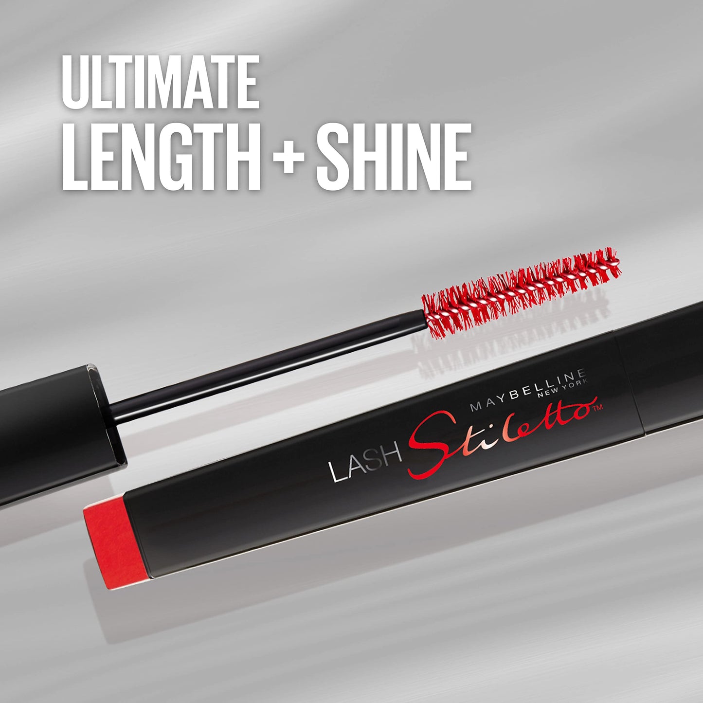 Maybelline Lash Stiletto Ultimate Length Washable Mascara, Very Black, 1 Count Beauty & Personal Care MAYBELLINE