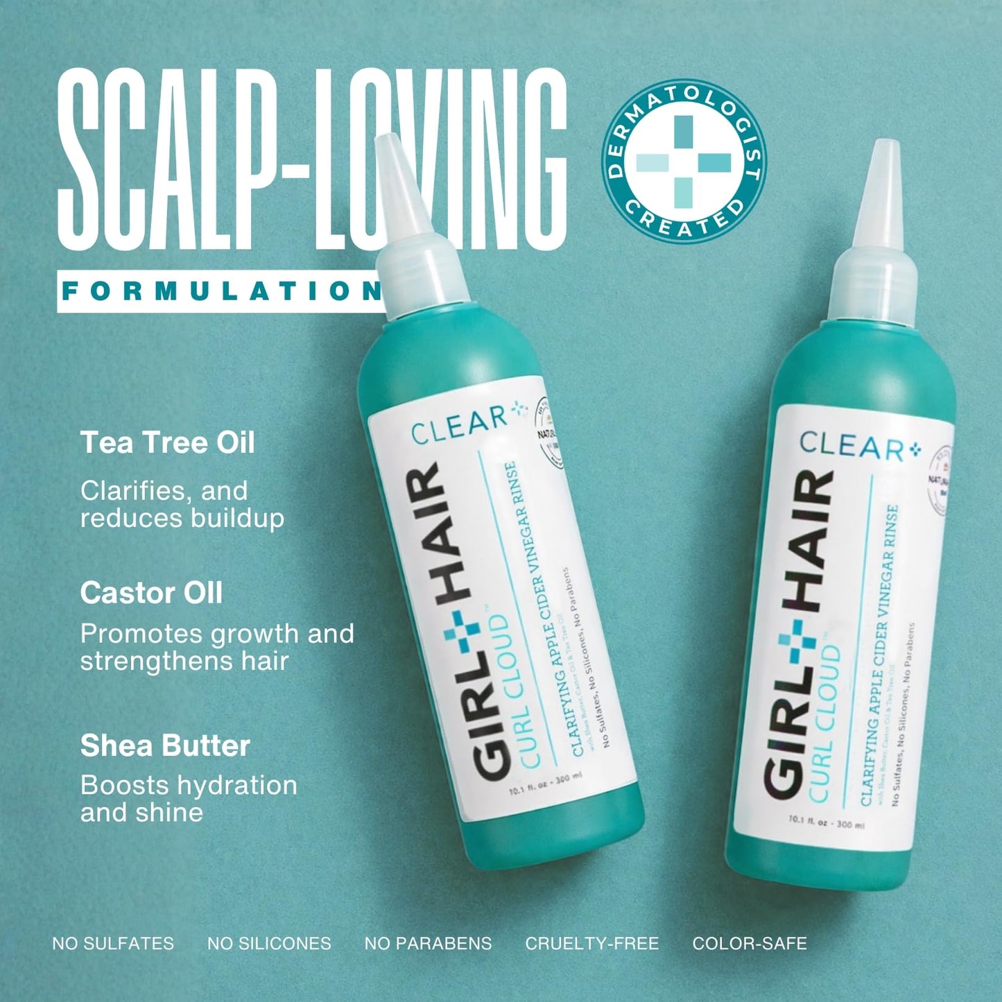 GIRL+HAIR Ultimate Braid Care Travel Set | Maintain Healthy Hair & Scalp with Clear + Nourish + Restore | Maximize Hair Strength | TSA Compliant (3 x Beauty & Personal Care GIRL+HAIR