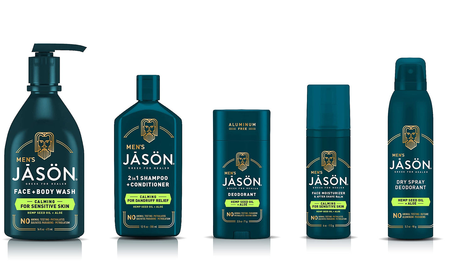 Jason Men's Calming Lotion and Aftershave Balm, 4 oz Beauty & Personal Care JASON