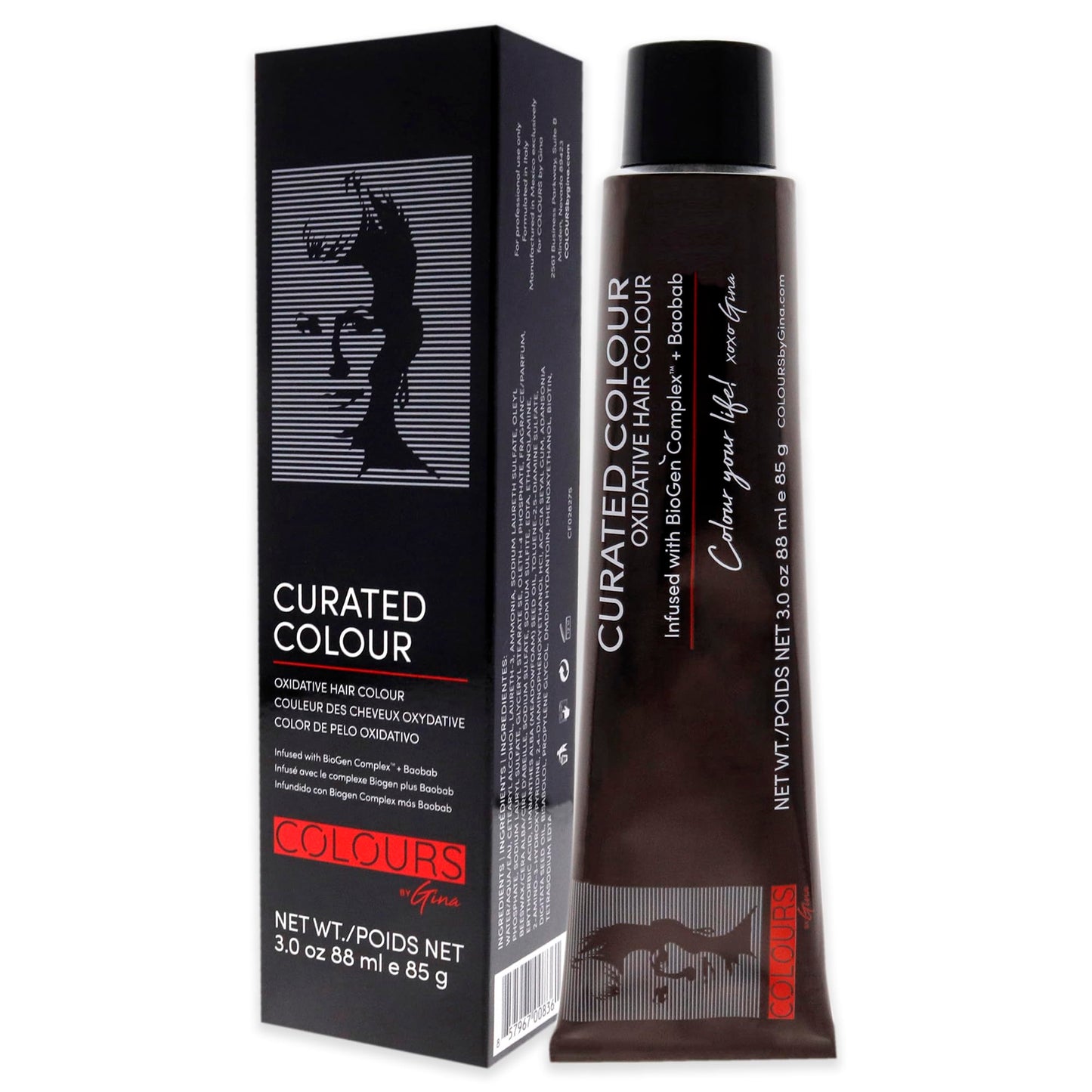 Colours By Gina Curated Colour - 0.1 Cool blue Toner by Colours By Gina for Unisex - 3 oz Hair Color Beauty & Personal Care Colours By Gina