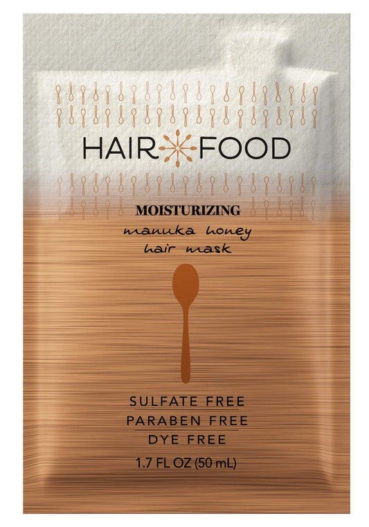 Hair Food Moisturizing Hair Mask for Curly Hair, Manuka Honey, Paraben & Dye Free 1.7 fl oz, 10 Count Beauty & Personal Care Hair Food