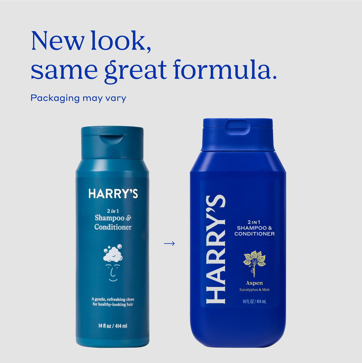 Harry's Men's 2 in 1 Shampoo and Conditioner - 14 fl oz (3 Pack)