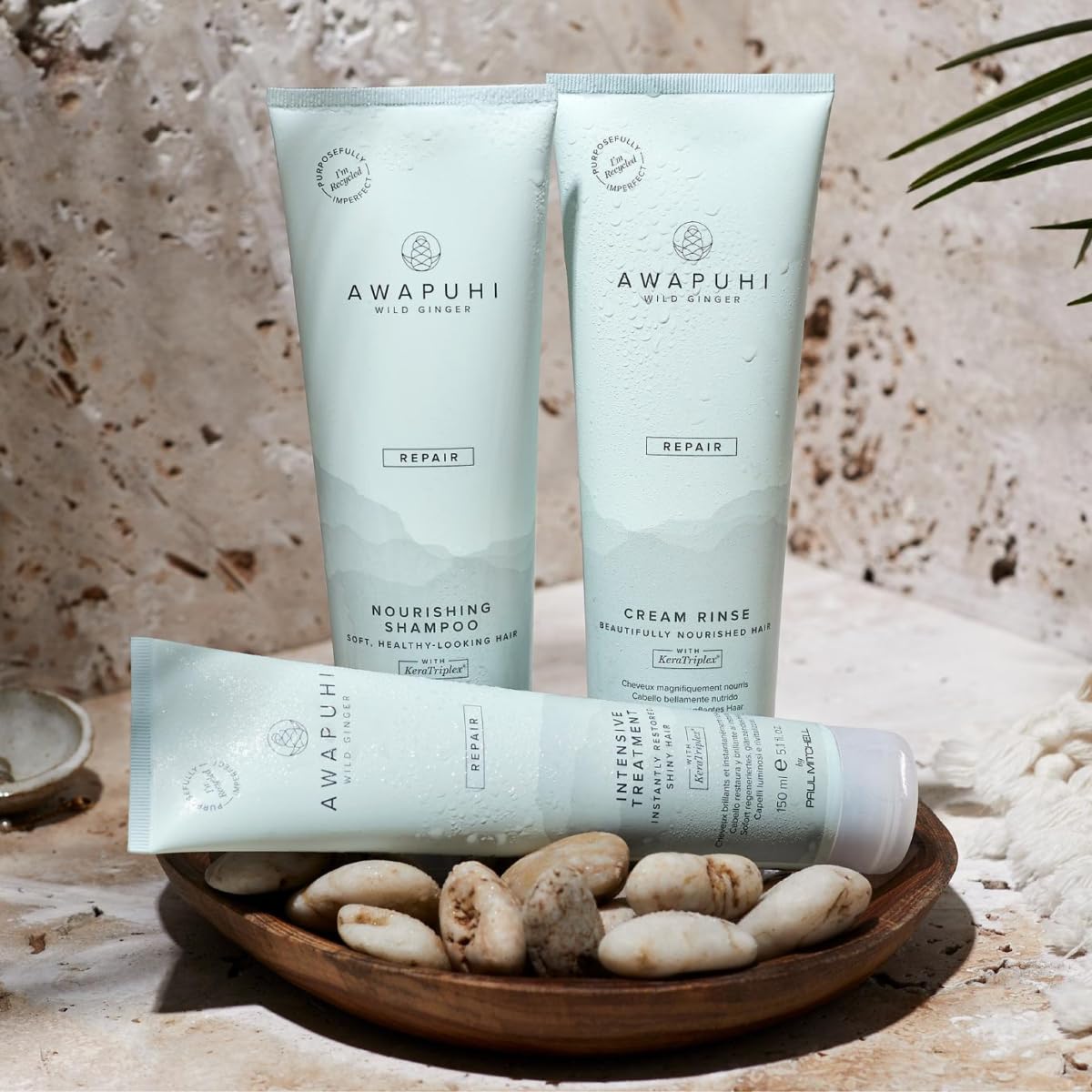 Awapuhi Wild Ginger by Paul Mitchell Intensive Treatment, Rebuilds + Repairs, For Dry, Damaged + Color-Treated Hair, 16.9 fl. oz.