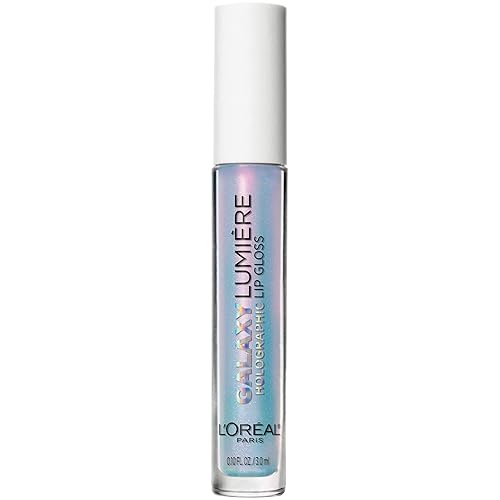 L'Oreal Paris Makeup Infallible Galaxy Lumiere Holographic Lip Gloss, Loaded with Iridescent Pearls, Wear Alone or as a Topper to your Favorite Beauty & Personal Care L'Oreal Paris