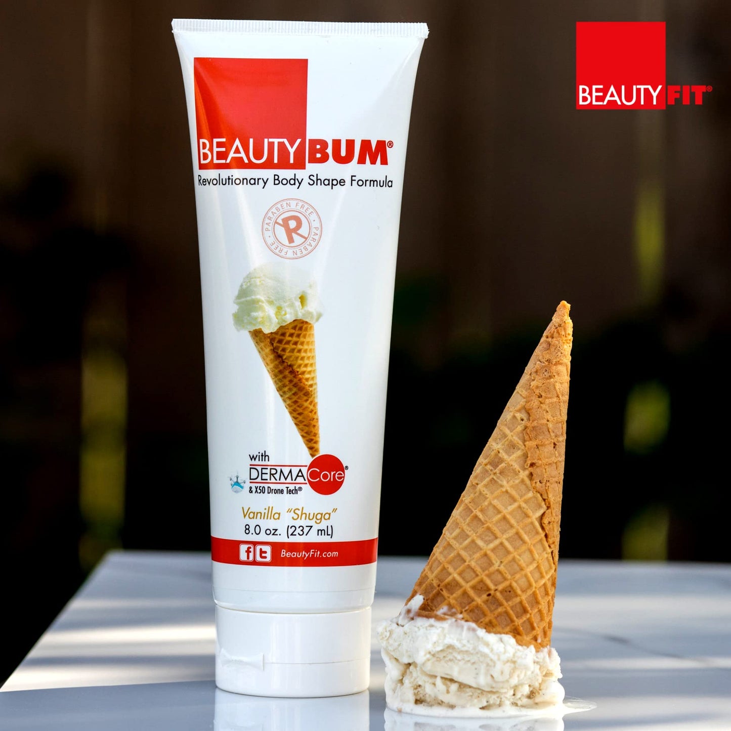 BeautyFit BeautyBum Pump Redefining Muscle Toning Lotion - Tightens Skin and Improves Appearance - Enhances Natural Elasticity and Firmness - Sculpt Beauty & Personal Care BeautyFit