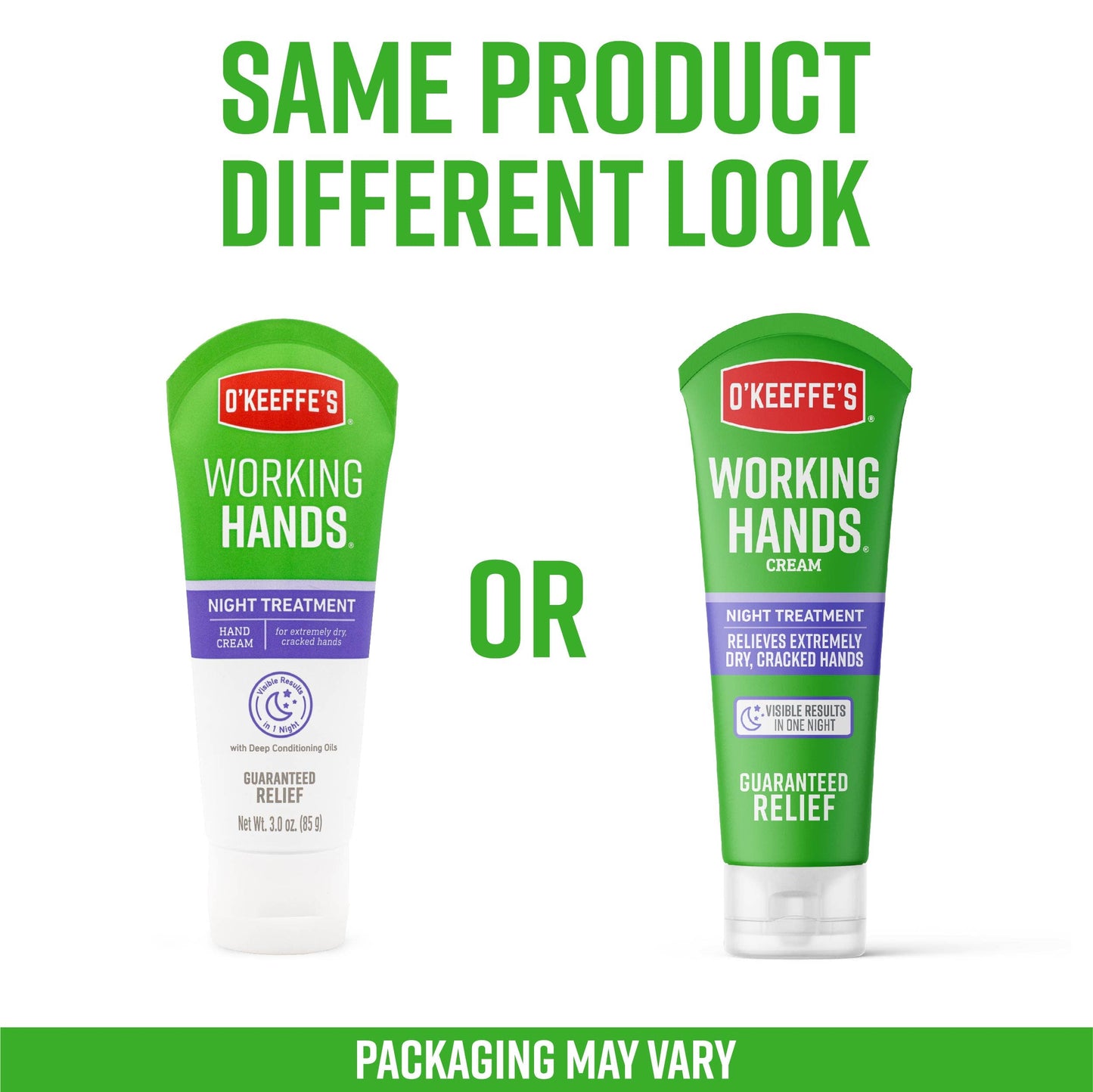 O'Keeffe's Working Hands Night Treatment Hand Cream; 3 oz Tube; (Pack of 1) Beauty & Personal Care O'Keeffe's
