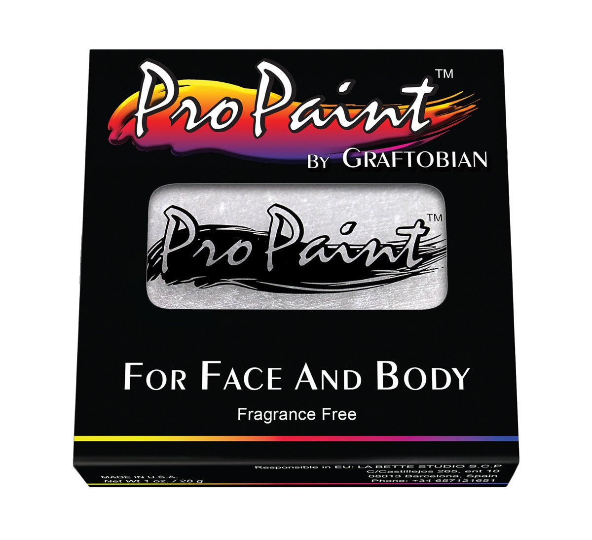Graftobian ProPaint Metallic Pearl Frost 77016 1 oz/30 ml Beauty & Personal Care Graftobian