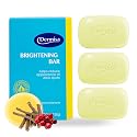 Dermisa Brightening Bar Soap with Kojic Acid, Licorice and Arbutin, Dark Spot Cleansing Soap for Even Skin Tone and Clarity, 3.0 oz, Pack of 3 Beauty & Personal Care Dermisa