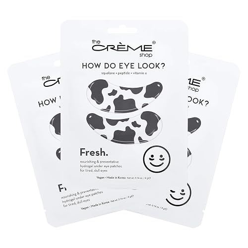 The Crème Shop | How Do Eye Look? Hydrogel Under Eye Patches (Fresh) - 3 Pack Beauty & Personal Care The Crème Shop