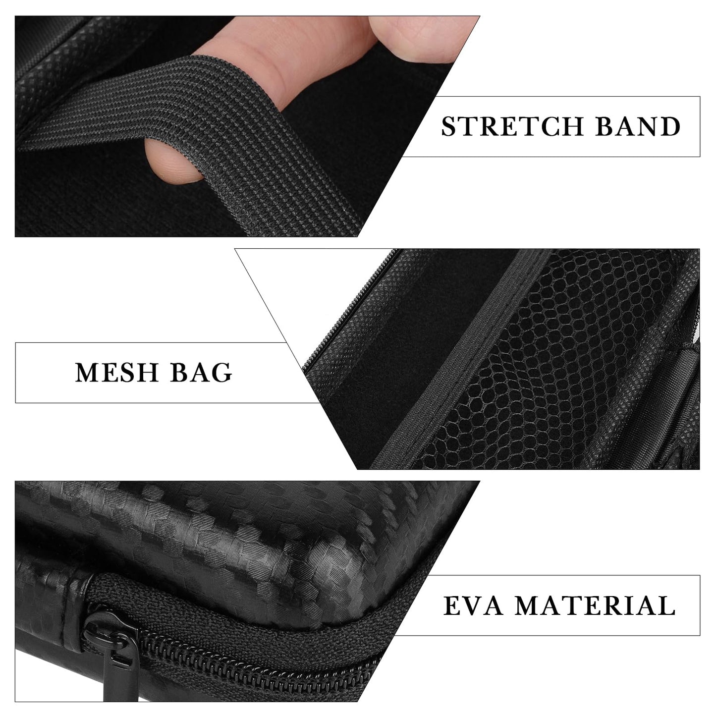 Linkidea Travel Shaver Case, Protective Mini Electric Razor Storage Bag, Compatible with Braun M60, M90, Portable Shaver Holder (Black) Beauty and Personal Care Linkidea
