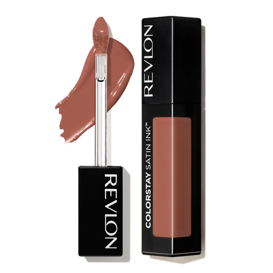 Revlon ColorStay Satin Ink Liquid Lipstick, Longwear Rich Lip Colors, Formulated with Black Currant Seed Oil, 002 Wild Ride, 0.17 fl oz Beauty & Personal Care REVLON