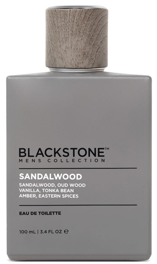Blackstone Mens Collection Eau de Toilette - Sandalwood | Men's Fragrance, Long Lasting Cologne, with Sandalwood, Oud & Amber | Everyday Fragrance, Beauty & Personal Care Blackstone