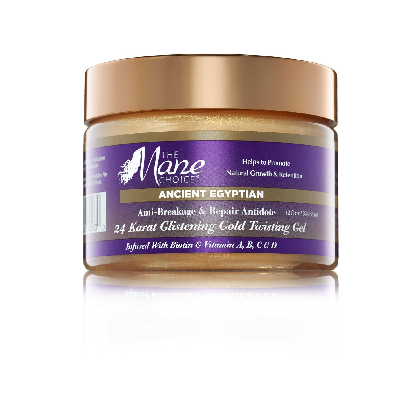 The Mane Choice Ancient Egyptian Anti-Breakage & Repair 24 Karat Gold Twisting Hair Gel, Definition & Shine Braid Gel for Dry, Damaged, Color or Beauty & Personal Care The Mane Choice