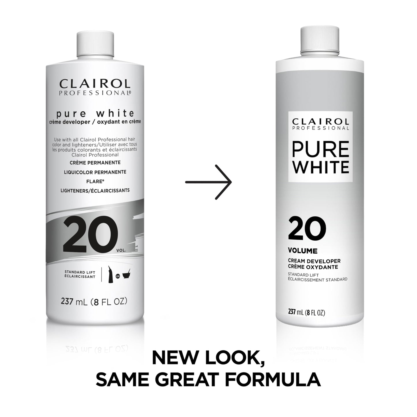 Clairol Professional Pure White 20 volume Crème Developer, 16 oz (Pack of 1) Beauty and Personal Care Clairol Professional