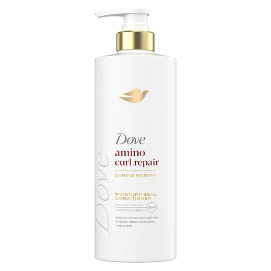 Dove Conditioner for Curly, Coily Hair Amino Curl with Bio-Protein Care Technology + Amino & Jojoba Oil 18 Fl Oz Beauty & Personal Care Dove