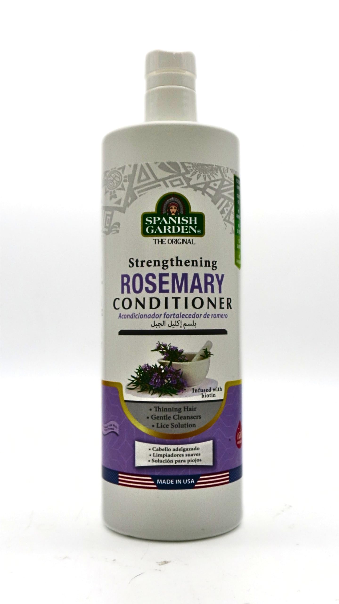 Spanish Garden | Strengthening Rosemary Conditioner, White Beauty & Personal Care Spanish Garden