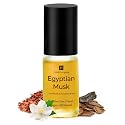 Egyptian Musk Body Oil - 1 oz Glass Roll-On Bottle | Alcohol-Free & DPG-Free Perfume Oil for Body, Hair & Skin by Halal Everyday Beauty & Personal Care HalalEveryDay