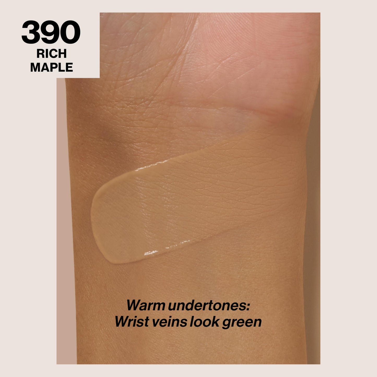 Revlon Liquid Foundation, ColorStay Face Makeup for Combination & Oily Skin, SPF 15, Medium-Full Coverage with Matte Finish, Rich Maple (390), 1.0 oz Beauty & Personal Care REVLON