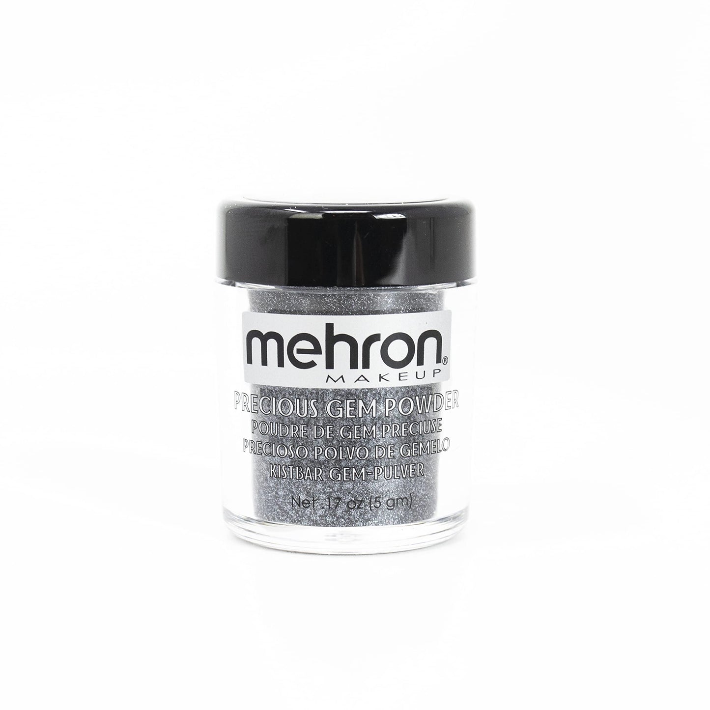 Mehron Makeup Precious Gem Loose Pigment Shimmering Eye Powder (.17oz) (Black Onyx) Beauty & Personal Care Mehron