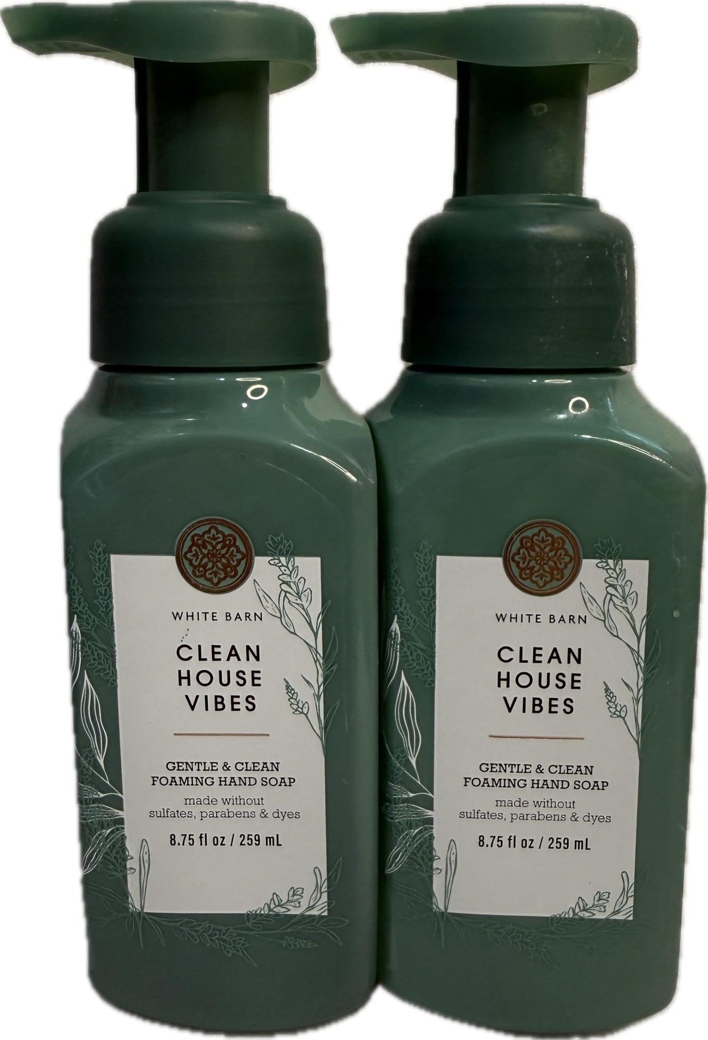 Bath and Body Works Clean House Vibes Gentle Foaming Hand Soap Pack of 2 Beauty & Personal Care Bath & Body Works
