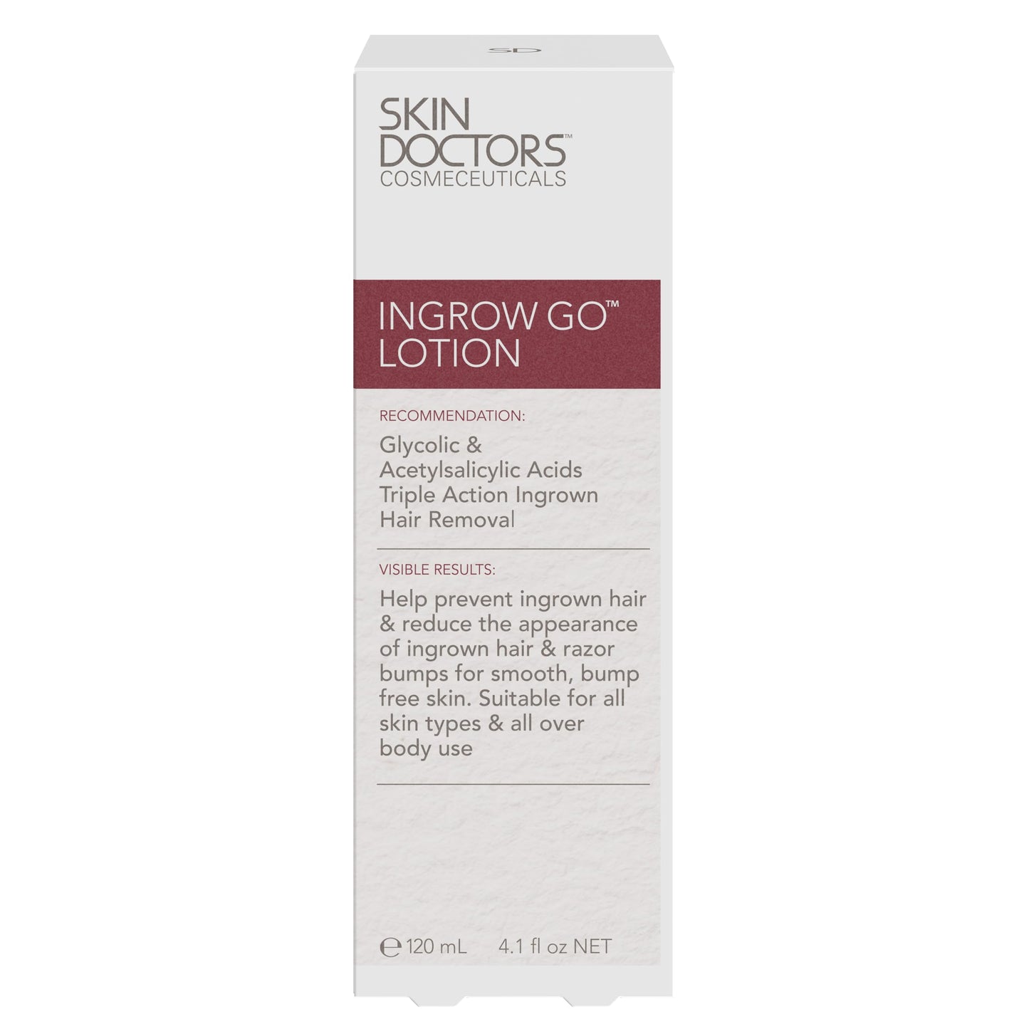 Skin Doctors Ingrow Go Ingrown Hair Lotion 120mls Beauty & Personal Care Skin Doctors