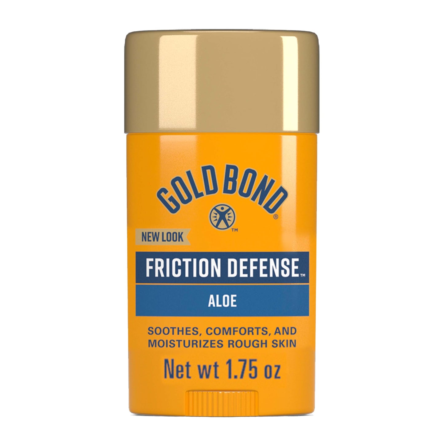Gold Bond Friction Defense Stick, Anti Chafing Stick with Aloe to Soothe, Comfort & Moisturize Chafed Skin, 1.75 oz. Beauty & Personal Care Gold Bond