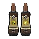 Australian Gold SPF 15 Sunscreen Spray Gel with Instant Bronzer, 8 Ounce (2 Pack) Beauty & Personal Care Australian Gold