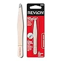 Revlon Designer Series Slant Tweezer, High Precision, Made With Long Lasting Stainless Steel, 1 Count Beauty & Personal Care REVLON