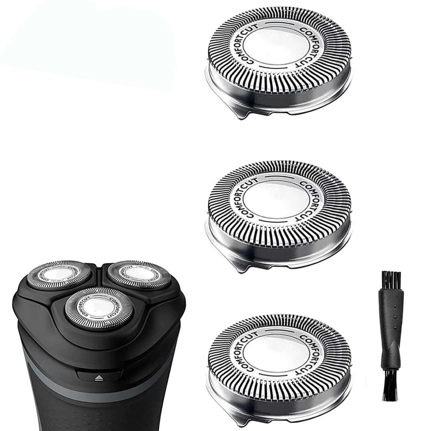 Suleto SH30 Replacement Heads Blades Compatible with Philips Series 3000 20001000 S738, SH30 Replacement Heads for Shavers Series 3000, Upgraded Beauty and Personal Care Suleto