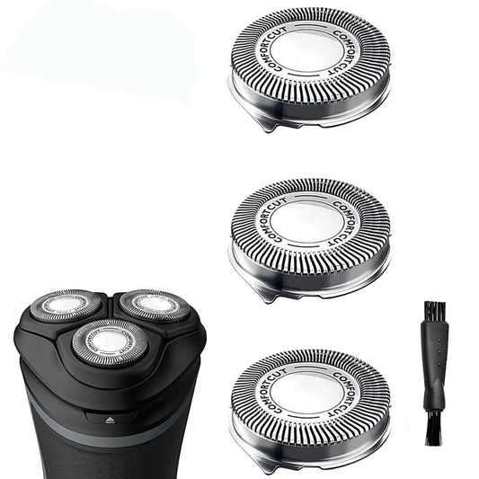 Suleto SH30 Replacement Heads Blades Compatible with Philips Series 3000 20001000 S738, SH30 Replacement Heads for Shavers Series 3000, Upgraded Beauty and Personal Care Suleto