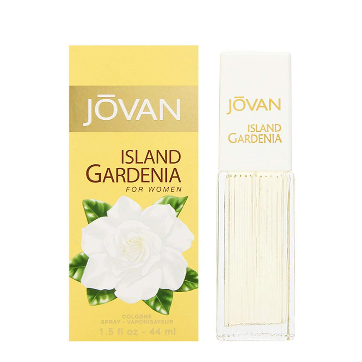Jovan Island Gardenia Eau de Cologne Spray 1.5 fl oz (Pack of 1), Notes of Neroli, Gardenia, and Sandalwood, Women's Fragrance, Long Lasting, Everyday Beauty & Personal Care Jovan
