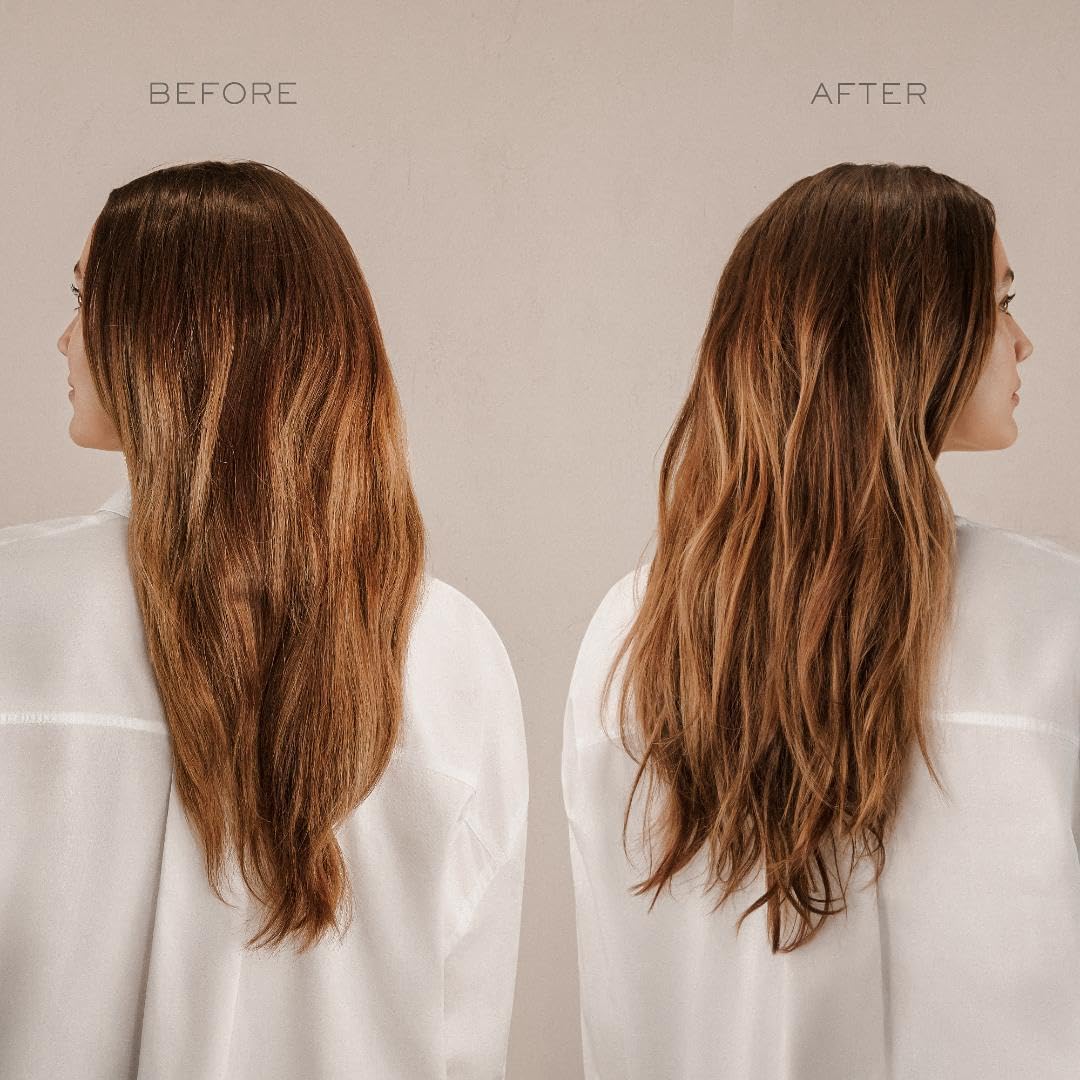 Kristin Ess Hair Dry Styling Set - Vitamin C Dry Shampoo Powder Spray + Light Hold Texturizing Spray - Volumizing + Oil Absorbing + Shine Enhancing