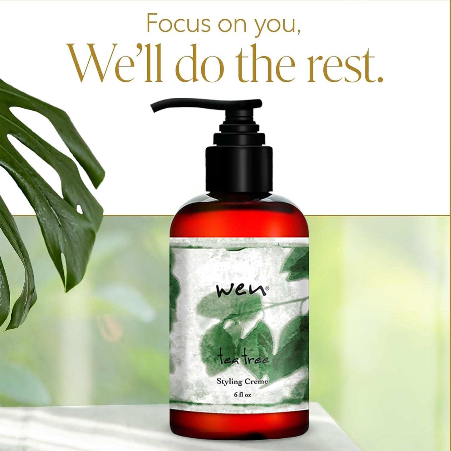WEN by Chaz Dean Styling Creme - Styling Cream, Hair Straightener Cream for Frizzy Hair, Anti Frizz Hair Product for Styling Wavy, Curly, Straight Beauty & Personal Care WEN by Chaz Dean
