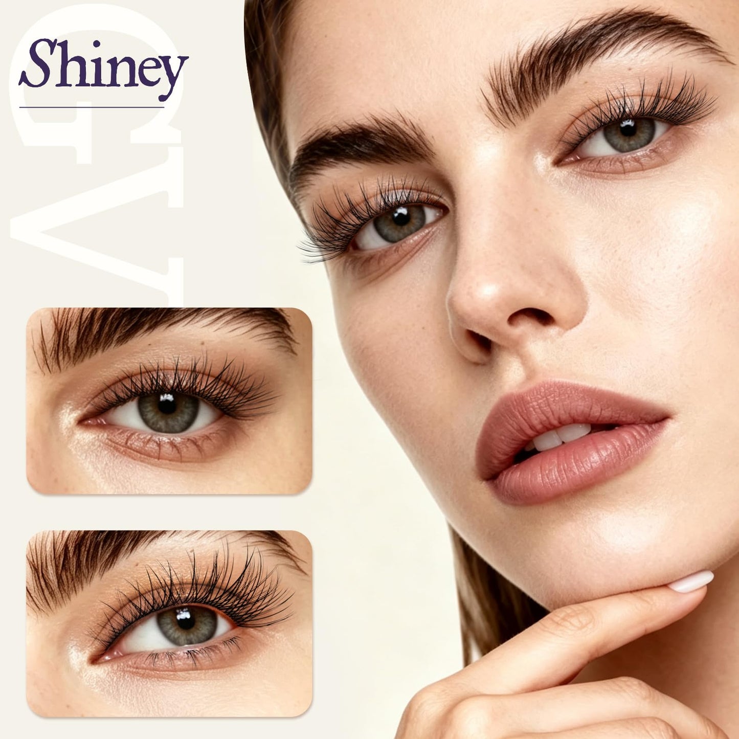 GlowVane TrueCurve Lash Clusters, Soft Natural Look Eyelash Clusters for All-Day Comfort, 0.03mm Wispy D Curl Lashes, 14mm Lightweight Curved Band Beauty and Personal Care GlowVane
