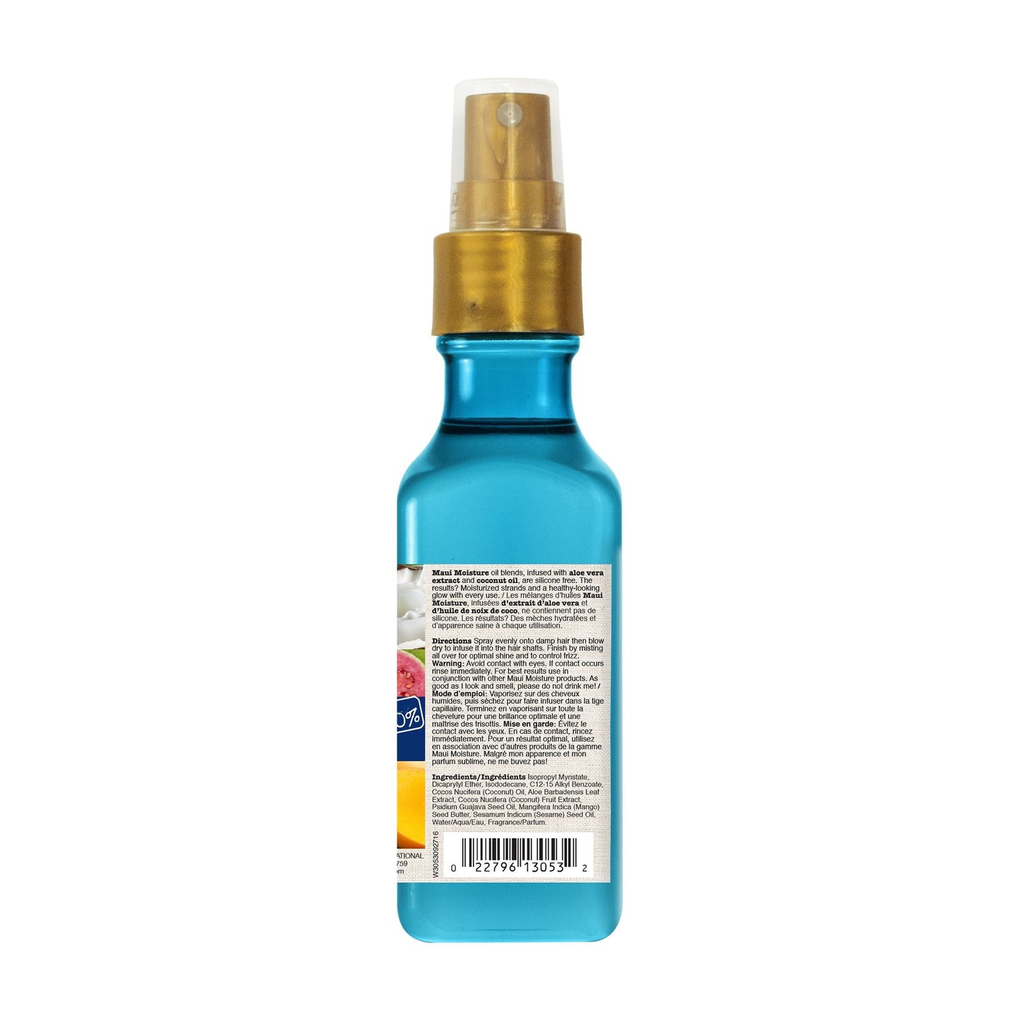 Maui Moisture Nourish & Moisture Coconut Milk Oil Mist 125m Beauty & Personal Care Maui Moisture