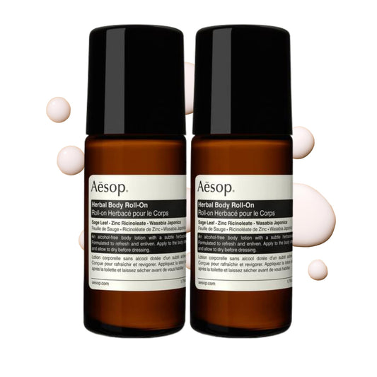 Aesop Aluminum Free Herbal Deodorant Roll On for Women & Men - Sage Leaf & Zinc Reduces Odor, Witch Hazel Soothes Skin - Alcohol-Free Formula Beauty and Personal Care Aesop