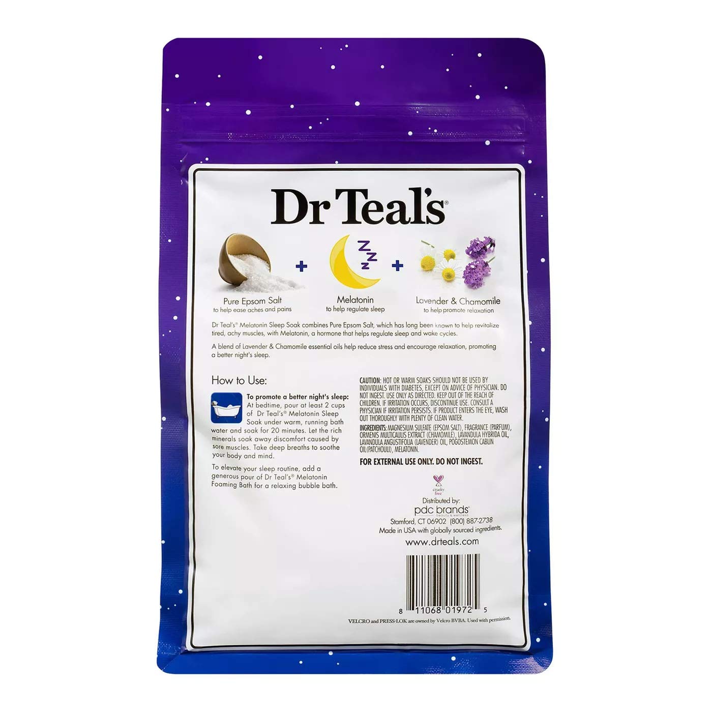 Dr Teal's Salt Bath Variety Gift Set (2 Pack, 3lbs Ea.) - Relax & Relief Eucalyptus & Spearmint, Melatonin Sleep Soak - Essential Oils Blended Beauty and Personal Care Dr Teal's