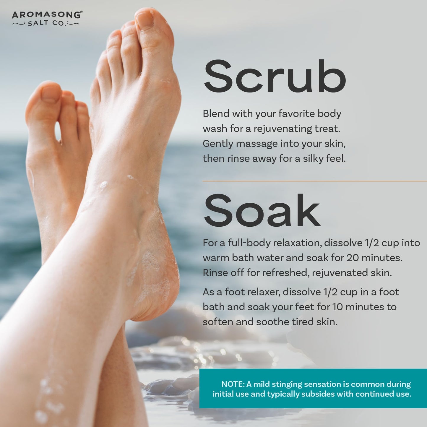Aromasong Dead Sea Magnesium Flakes for Bath - More Than 16,325 Mg Magnesium Chloride per Bath - Superior Alternative to Epsom Salt - Used as Muscle Beauty and Personal Care Aromasong