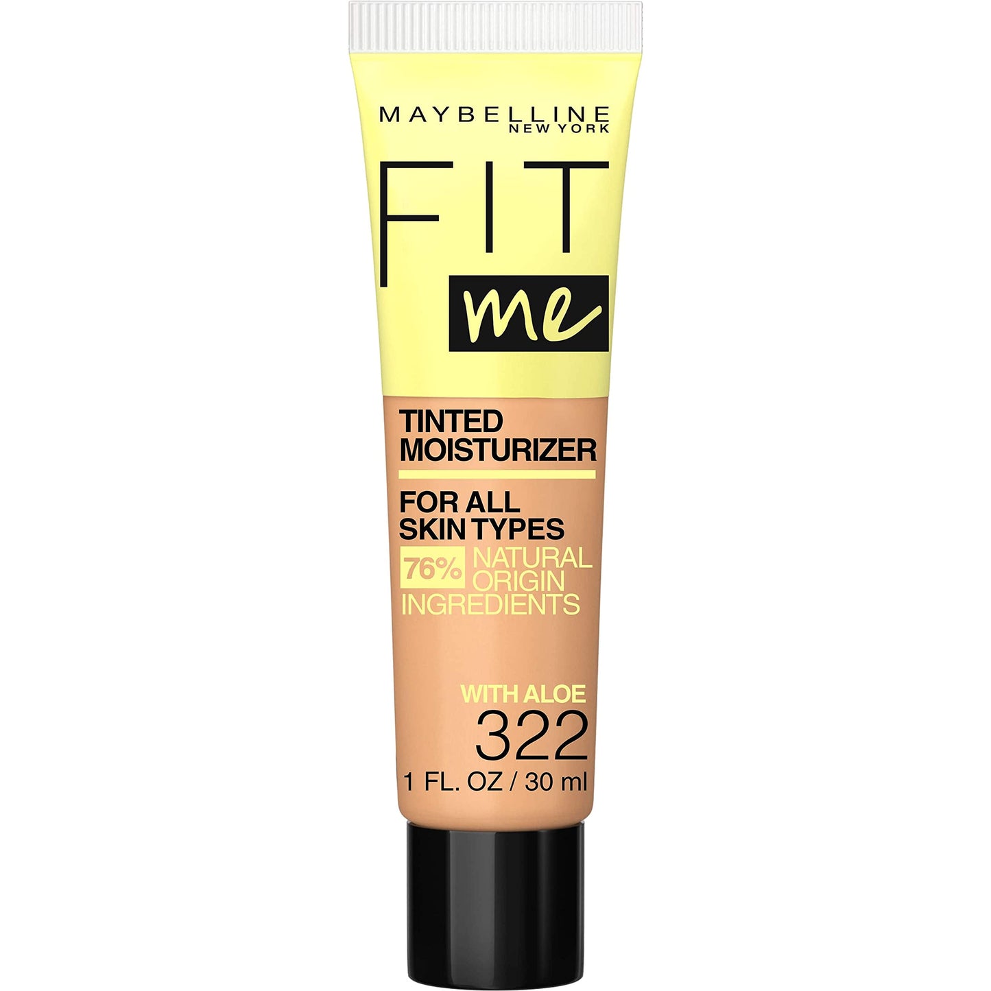Maybelline Fit Me Tinted Moisturizer, Natural Coverage, Face Makeup, 322, 1 Count Beauty & Personal Care MAYBELLINE