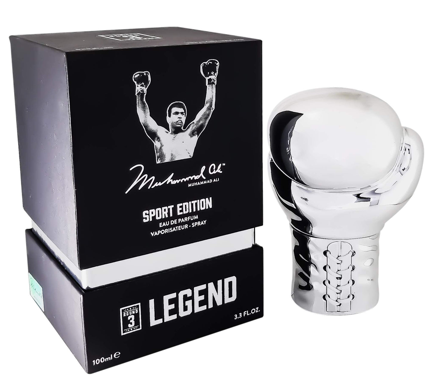 Muhammad Ali Round 3 Legend Collection Cologne 3.3 oz Exclusive Beauty & Personal Care Muhammad Ali