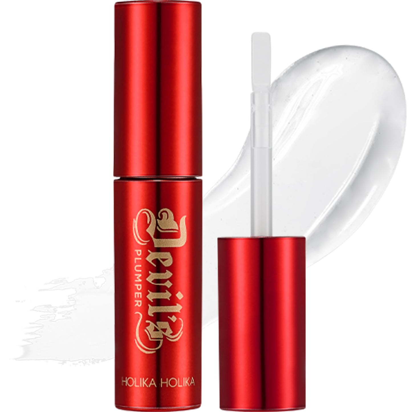 HOLIKA HOLIKA Devil's Real Lip Plumper for glowy shiny flamboyant voluminous lips Beauty and Personal Care HOLIKA HOLIKA