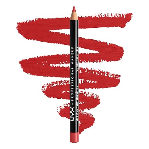 NYX PROFESSIONAL MAKEUP Slim Lip Pencil, Long-Lasting Creamy Lip Liner, Cabaret, 0.04 oz Beauty & Personal Care NYX PROFESSIONAL MAKEUP