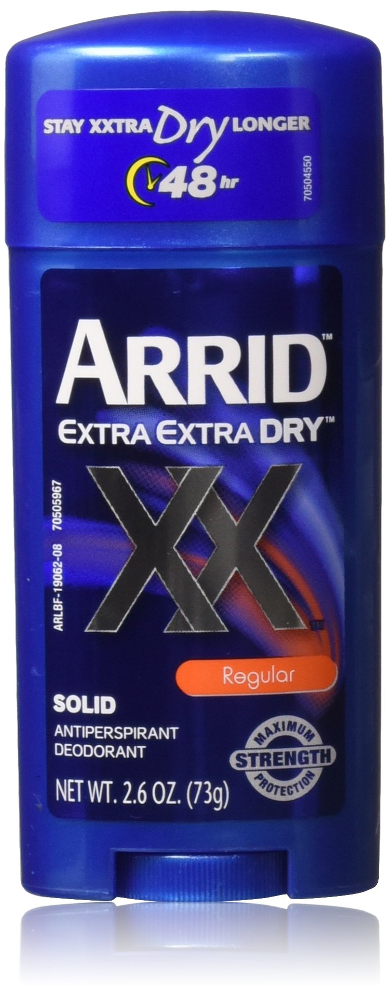 Arrid XX Wide Regular Solid Antiperspirant & Deodorant Stick 2.6 oz (Pack of 6) Beauty and Personal Care Arrid