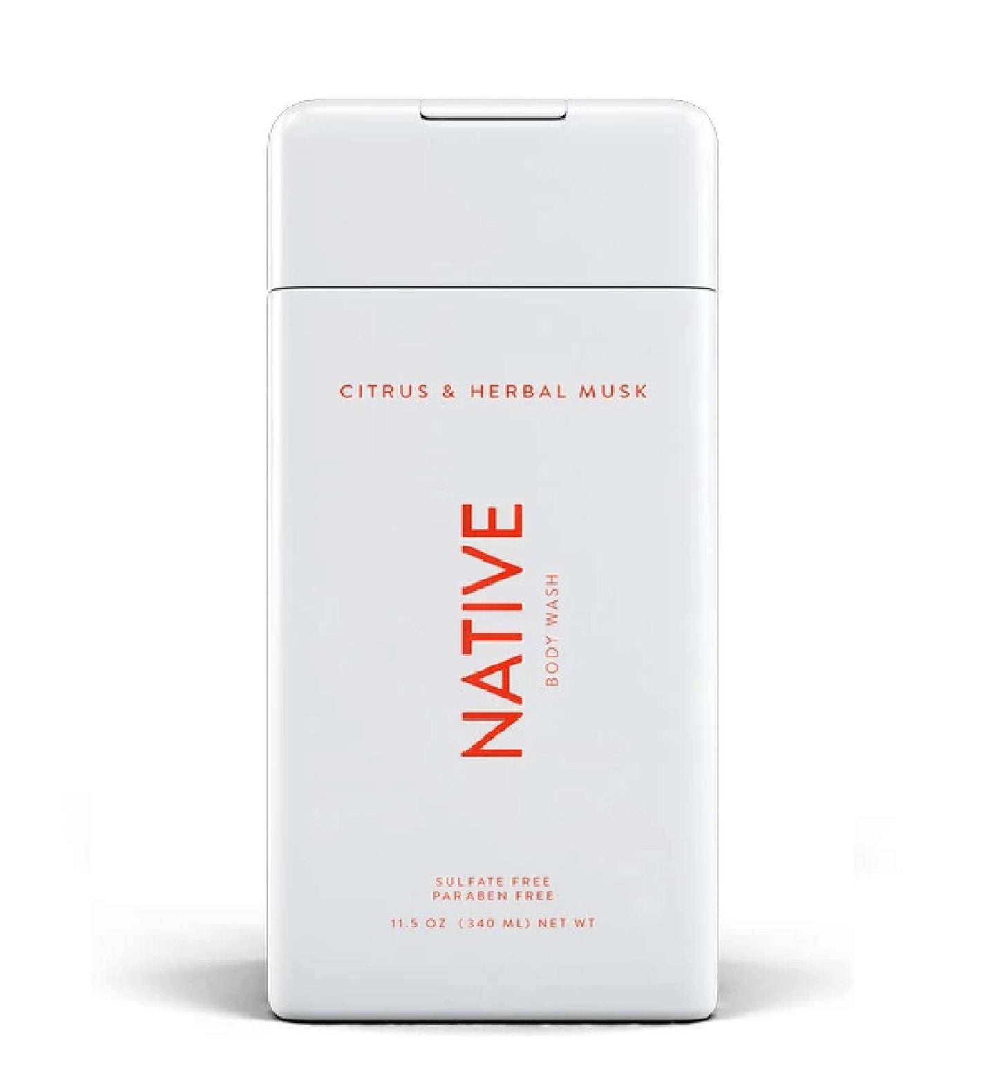 Native Body Wash - Citrus & Herbal Musk - 11.5 oz (340ml) Beauty & Personal Care Native