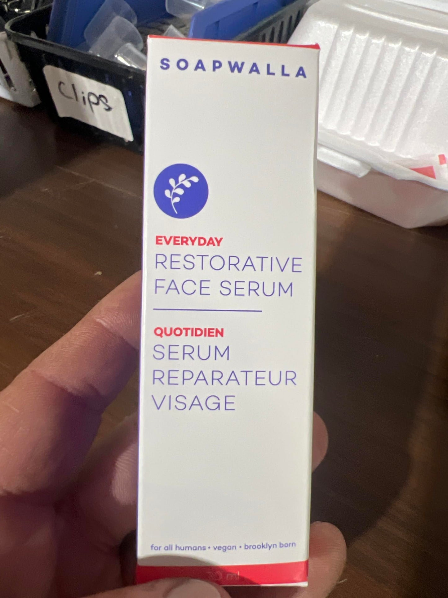 Soapwalla - Restorative Facial Serum | Vegan, Cruelty-Free, Clean Skincare (1 fl oz | 30 ml) Beauty & Personal Care Soapwalla