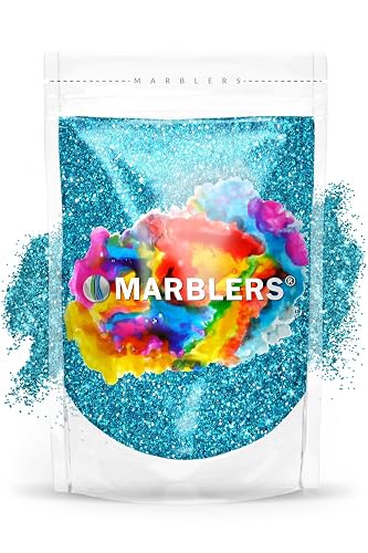 MARBLERS Twinkle Glitter [Aqua Blue] 3oz (85g) | Fine | Non-Toxic, Vegan, Cruelty-Free | Face, Body, Eyeshadow, Hair, Festival, Party Makeup | Nail Beauty & Personal Care MARBLERS